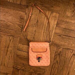 Vintage leather Guess crossbody purse